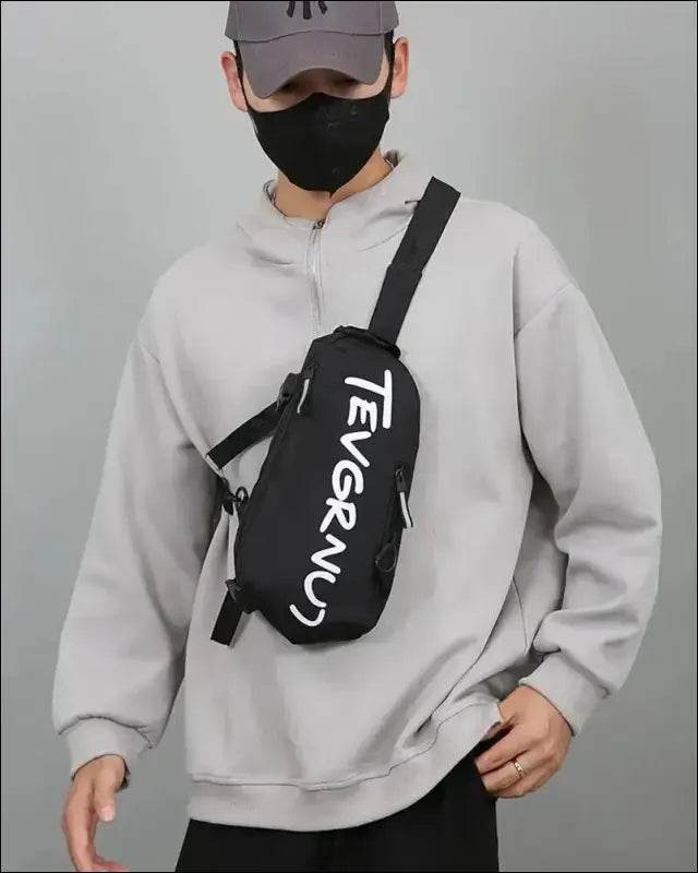 Men’s One Shoulder Crossbody Small Bag New Simple And Lightweight Multi Functional Chest Bag Running Sports Cycling Bag