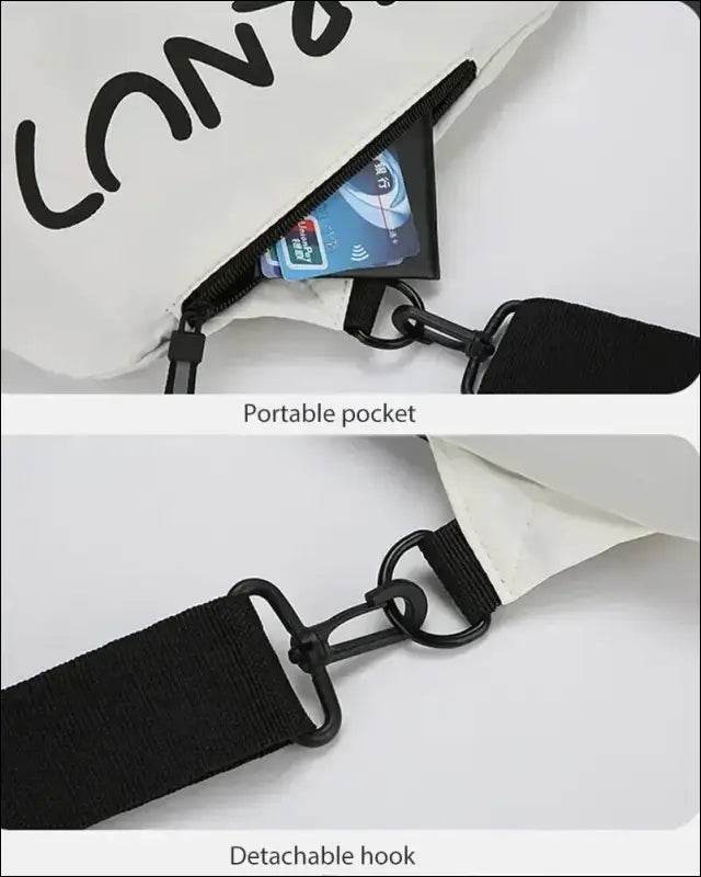 Men’s One Shoulder Crossbody Small Bag New Simple And Lightweight Multi Functional Chest Bag Running Sports Cycling Bag