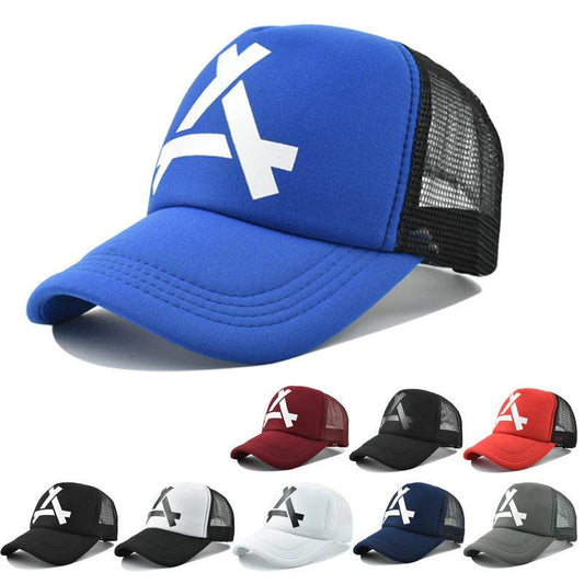 Men's Outdoor Leisure Peaked Cap Wide Brim Sunshade Breathable Net Cap - Update Avenue 