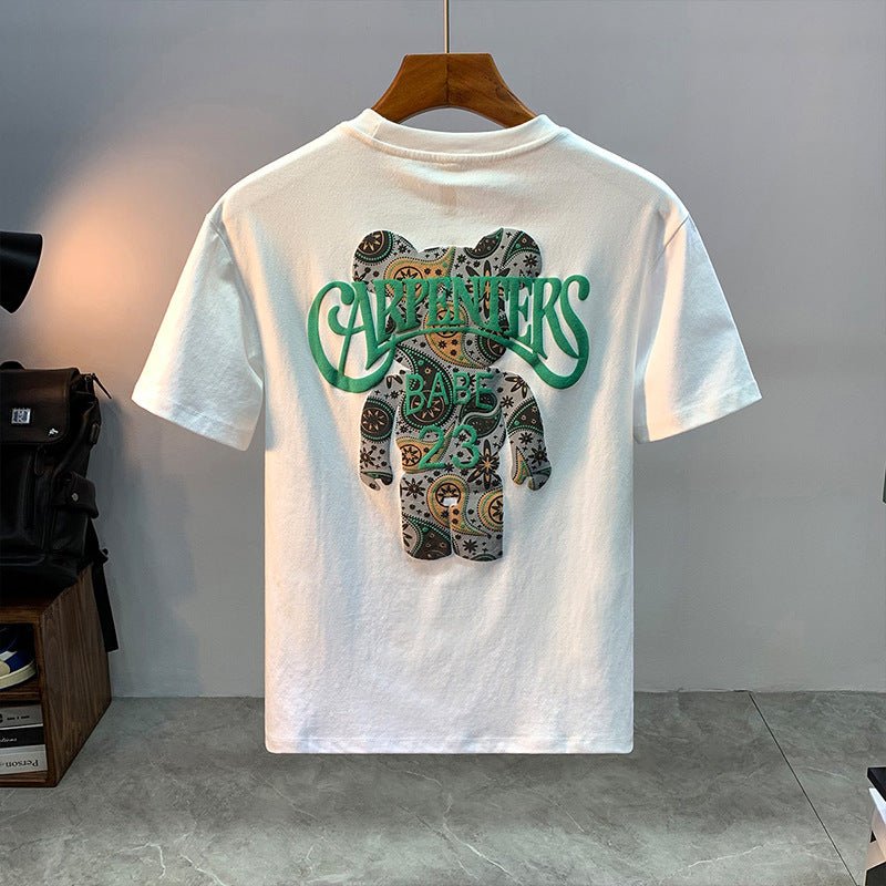 Men's Versatile Casual Loose Youth Jacket White BOXING Men's Versatile Casual Loose Youth Jacket - shop_name