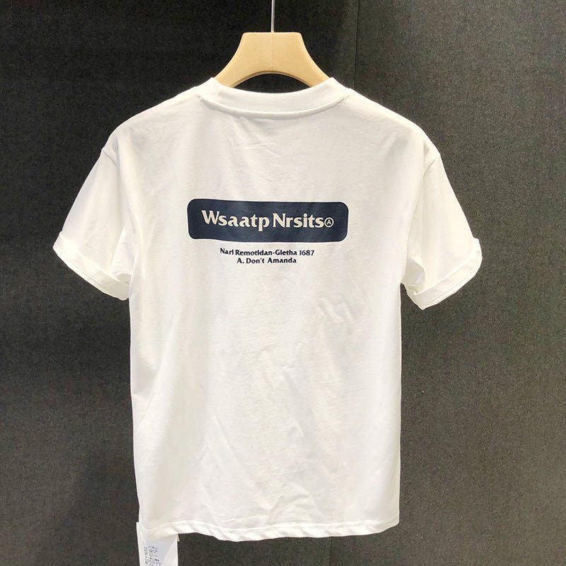 Men's Versatile Casual Loose Youth Jacket White WRSSTP Men's Versatile Casual Loose Youth Jacket - shop_name