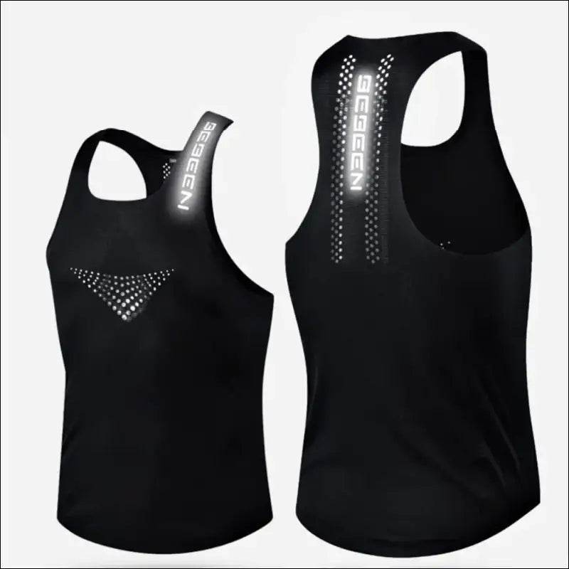 Mens Vest Mesh Breathable Quick Dry Outdoor Sports Sleeveless Top Lightweight Slim Fit Tank Top Men’S Fashion 2024