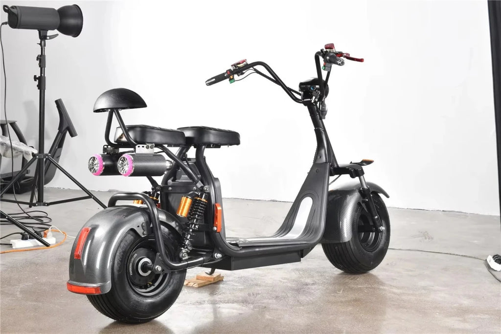New 3000w 2000w 1000w electric scooter with fat tires 60v street car for city commuting indigo New 3000w 2000w 1000w electric scooter with fat tires 60v street car for city commuting - shop_name