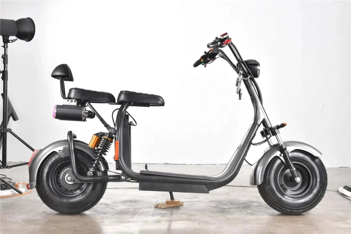 New 3000w 2000w 1000w electric scooter with fat tires 60v street car for city commuting indigo New 3000w 2000w 1000w electric scooter with fat tires 60v street car for city commuting - shop_name