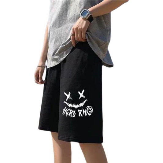New Casual Pants Men''s Summer Shorts Men''s Korean Trend Loose Hong Kong Style Straight Sports Pants - Update Avenue 