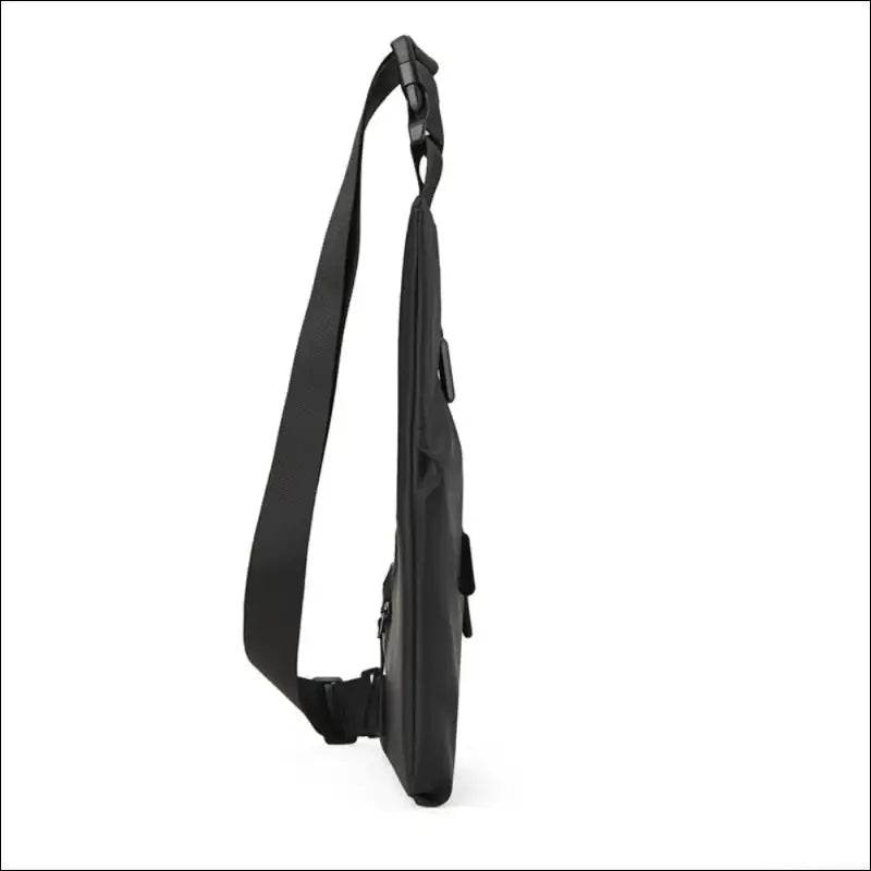 New Fashion Underarm Wrap Chest Bag Street-Style Nylon Waist Bag Solid Color Waterproof Crossbody Bag Outdoor