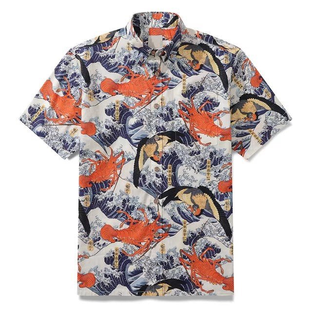 New Men's Shirt Hawaiian Tropical Style Animal Alohacamisha Style Street Digital Printing A11SM223VV New Men's Shirt Hawaiian Tropical Style Animal Alohacamisha Style Street Digital Printing - shop_name