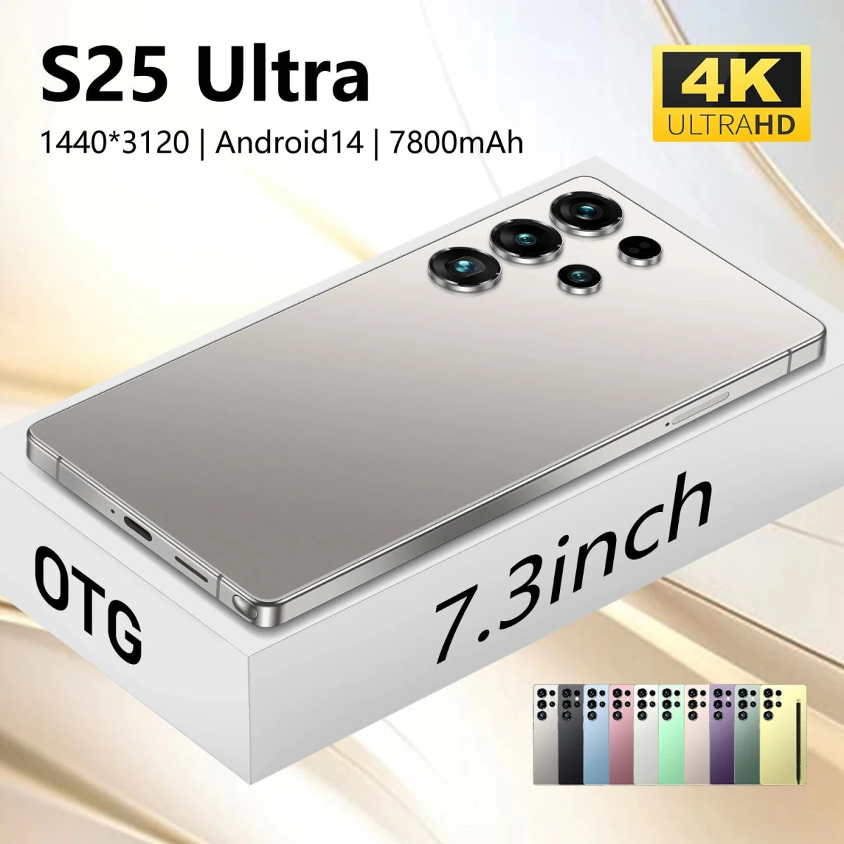 New S25 ultra Original Phone 5g Smartphone Cell Phones Silver New S25 ultra Original Phone 5g Smartphone Cell Phones - shop_name