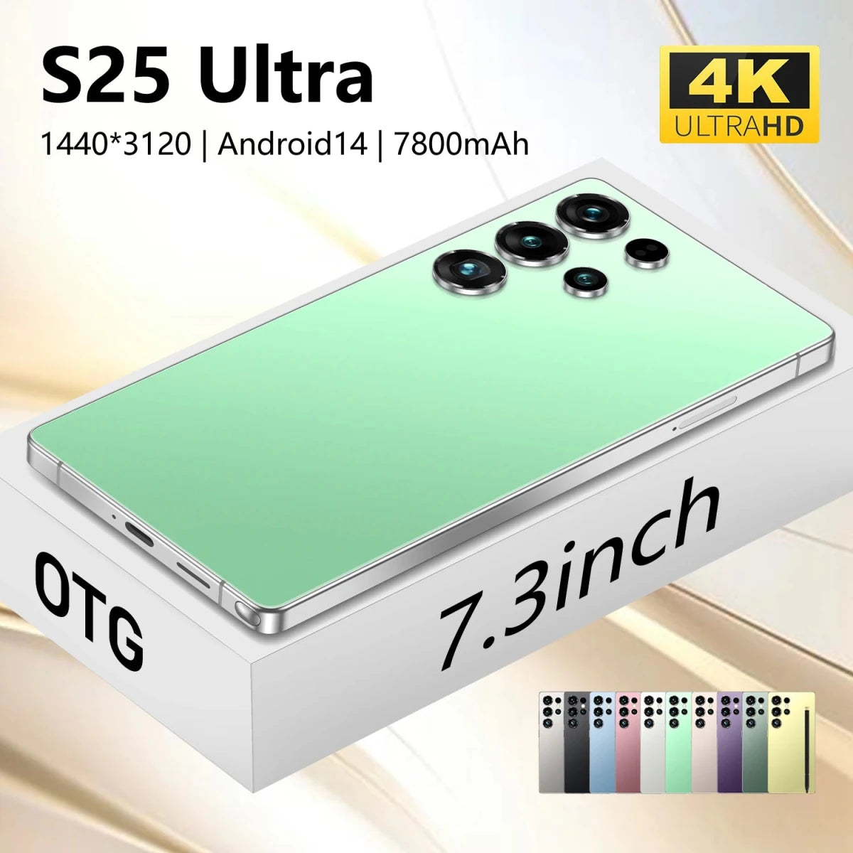 New S25 ultra Original Phone 5g Smartphone Cell Phones Green New S25 ultra Original Phone 5g Smartphone Cell Phones - shop_name