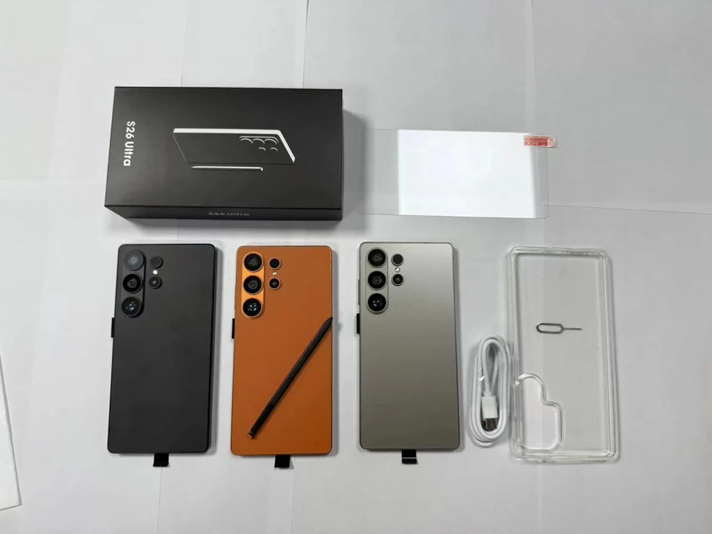 New S26 Ultra 4G Android 15 Smart Phone 16+1TB in Stock Hot - Selling With Private Space for Cross - Border E - Commerce Black New S26 Ultra 4G Android 15 Smart Phone 16+1TB in Stock Hot - Selling With Private Space for Cross - Border E - Commerce - shop_name