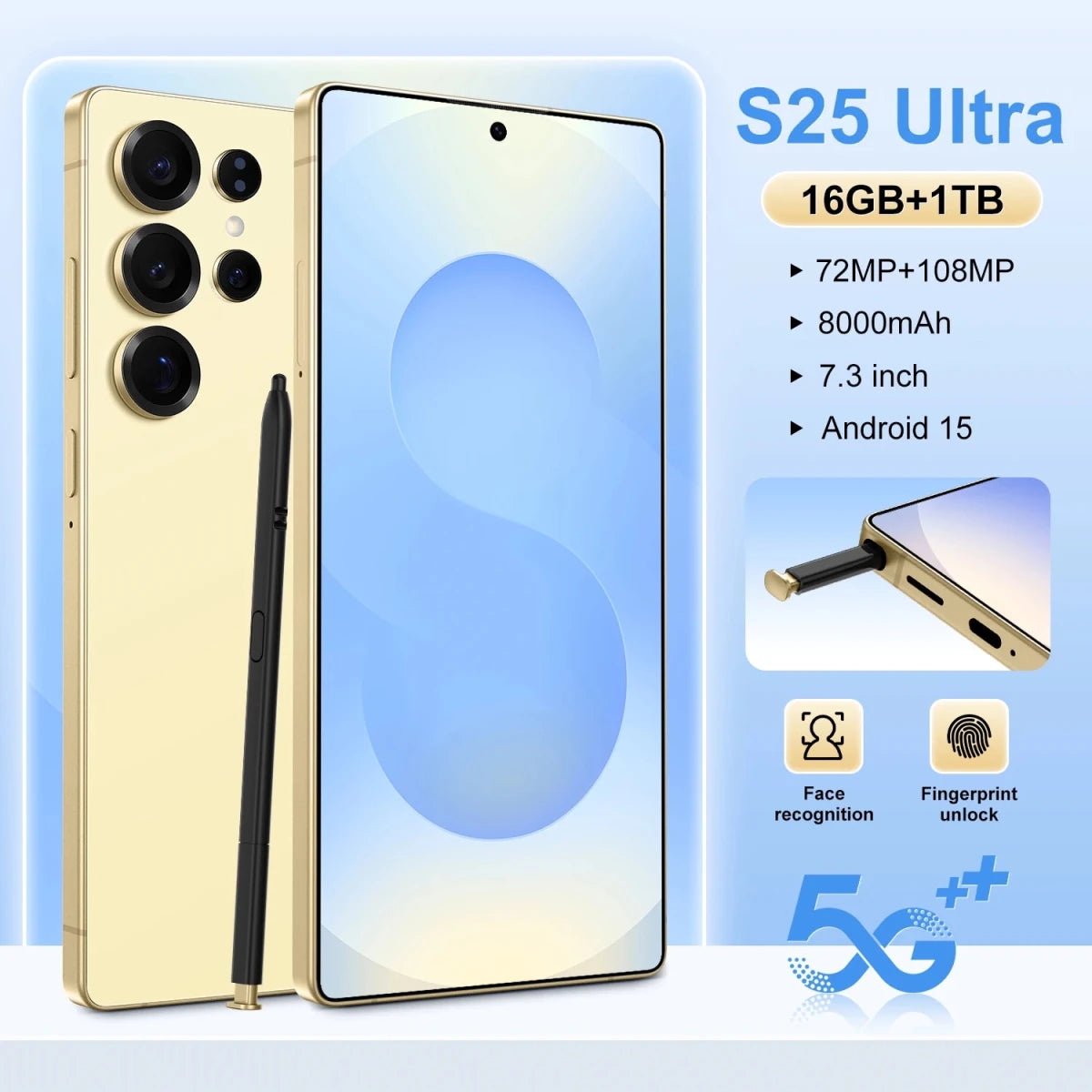 New Unlocked S25 Ultra Android15 Phone 16GB+1TB 7.3Inch Screen Dual Sim 48MP Camera S25 Ultra Smartphone Black New Unlocked S25 Ultra Android15 Phone 16GB+1TB 7.3Inch Screen Dual Sim 48MP Camera S25 Ultra Smartphone - shop_name