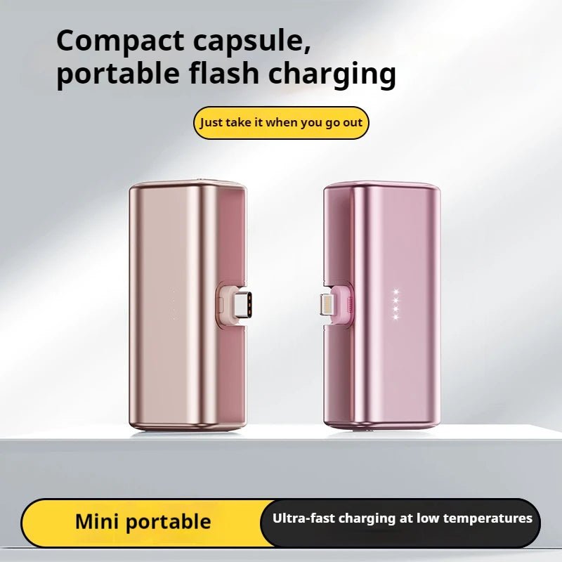 ODM/OED Mini 22.5W Fast Charging Powerbank 5000mAh Portable Charger Banks Built - in Plug Docking Charge Power Bank 5000 mAh ODM/OED Mini 22.5W Fast Charging Powerbank 5000mAh Portable Charger Banks Built - in Plug Docking Charge Power Bank - shop_name