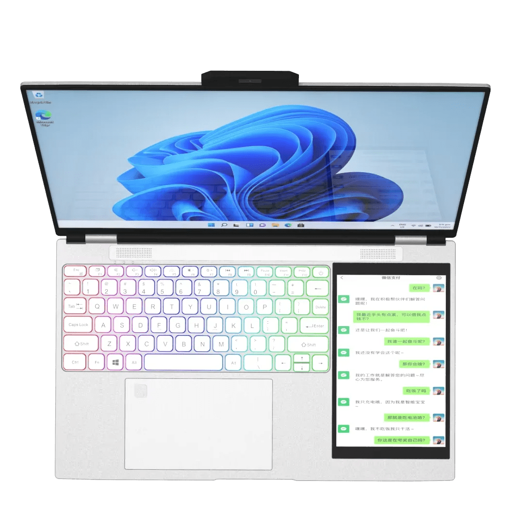 OEM15.6inch +7inch Touch Screen Laptop Intel Atom Quad Core New US Plug 2MP Camera Lightweight Portable Laptop for School Office sliver OEM15.6inch +7inch Touch Screen Laptop Intel Atom Quad Core New US Plug 2MP Camera Lightweight Portable Laptop for School Office - shop_name