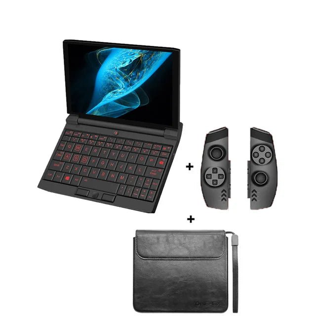 OneGx1 Pro PC Mini Laptop 7.0 Inch 16G+512GB Win 10 Intel 11th 12000mAh Battery Support WiFi & Wireless With Gamepad Computer Black OneGx1 Pro PC Mini Laptop 7.0 Inch 16G+512GB Win 10 Intel 11th 12000mAh Battery Support WiFi & Wireless With Gamepad Computer - shop_name