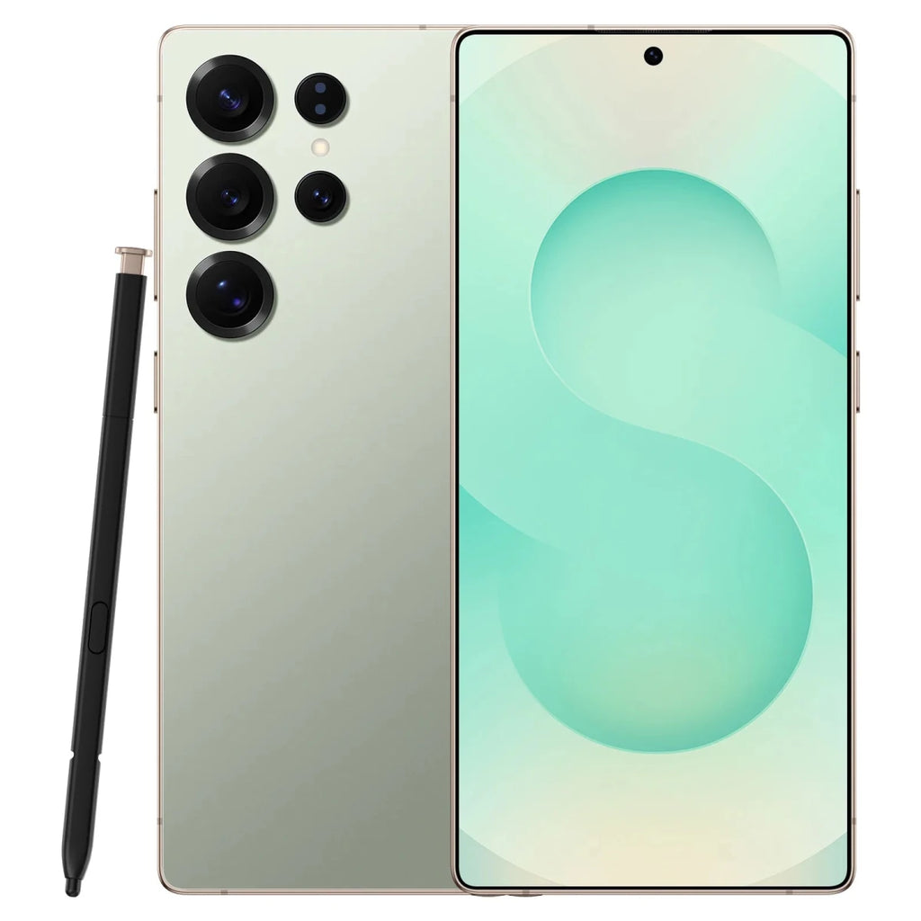 Original 5G Smartphone S25 ultra 16GB+1TB Android 15.0 Dual SIM Mobile Phone with 7.3inch HD Screen Used Condition Green Original 5G Smartphone S25 ultra 16GB+1TB Android 15.0 Dual SIM Mobile Phone with 7.3inch HD Screen Used Condition - shop_name