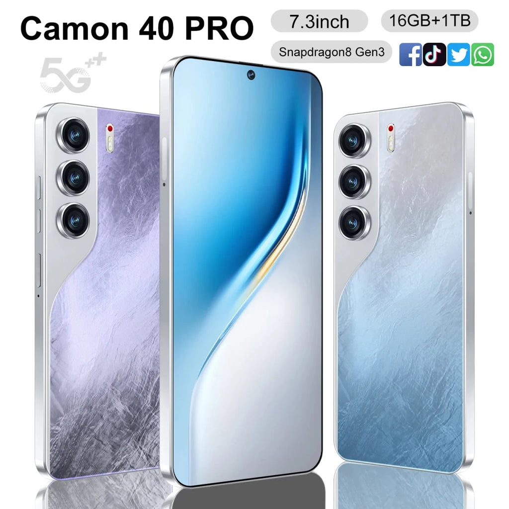 Original Camon 40 Pro Power Techno 1TB 8000mAh 108MP Octa - Core 6.2inch 5G Smartphone 12+256GB/512GB Mobile Phone Green Original Camon 40 Pro Power Techno 1TB 8000mAh 108MP Octa - Core 6.2inch 5G Smartphone 12+256GB/512GB Mobile Phone - shop_name