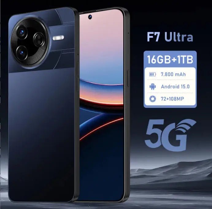 Original Genuine F7 Ultra Smart 5G CDMA Octa Core Mobile Phone 7.3 - Inch Large Screen 16+1TB Direct Manufacturer Stock 108MP black Original Genuine F7 Ultra Smart 5G CDMA Octa Core Mobile Phone 7.3 - Inch Large Screen 16+1TB Direct Manufacturer Stock 108MP - shop_name