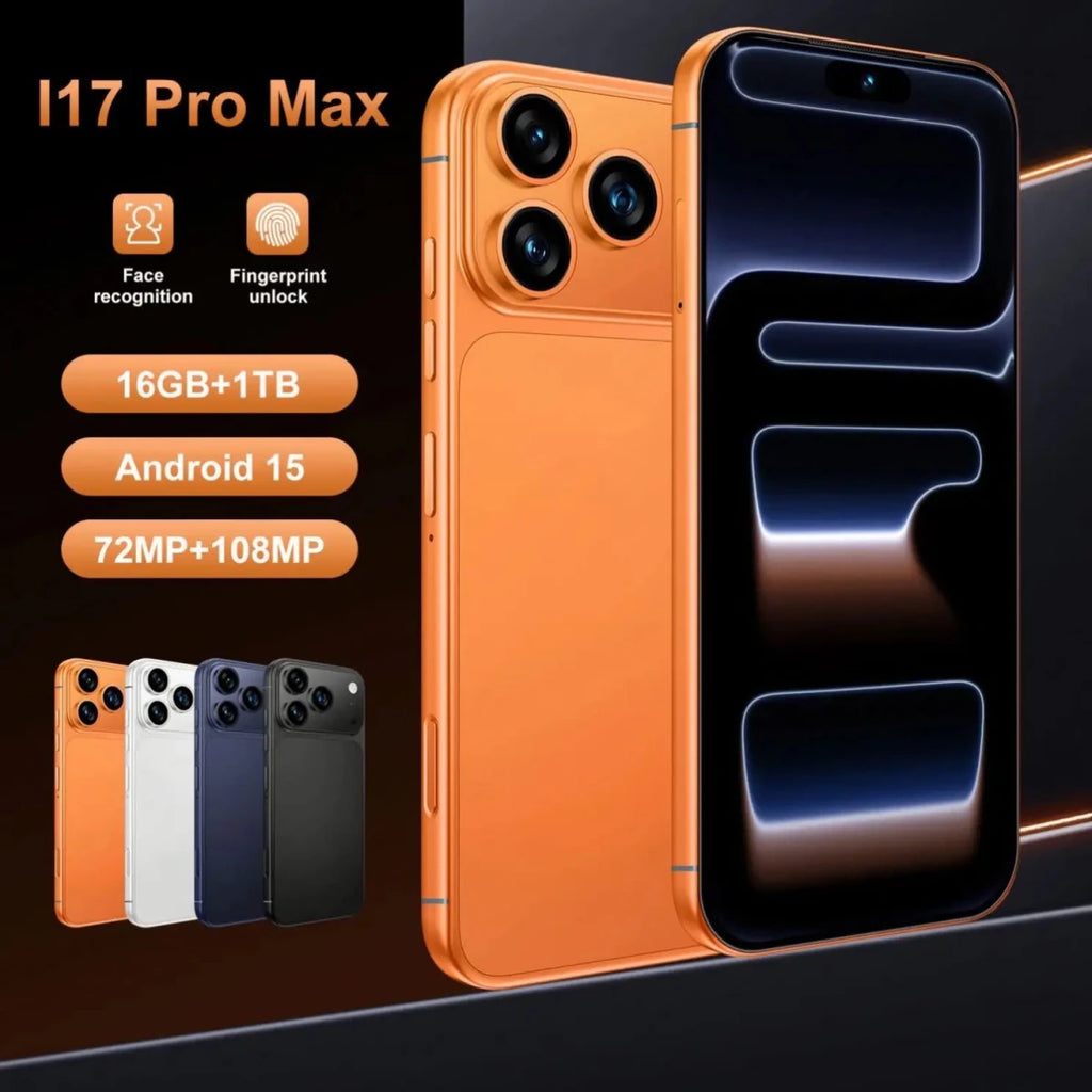 Original Phone 17 Pro Max Phone 17 Pro 17 1TB Unlocked Mobile Phone 5G Cellular Orange Original Phone 17 Pro Max Phone 17 Pro 17 1TB Unlocked Mobile Phone 5G Cellular - shop_name