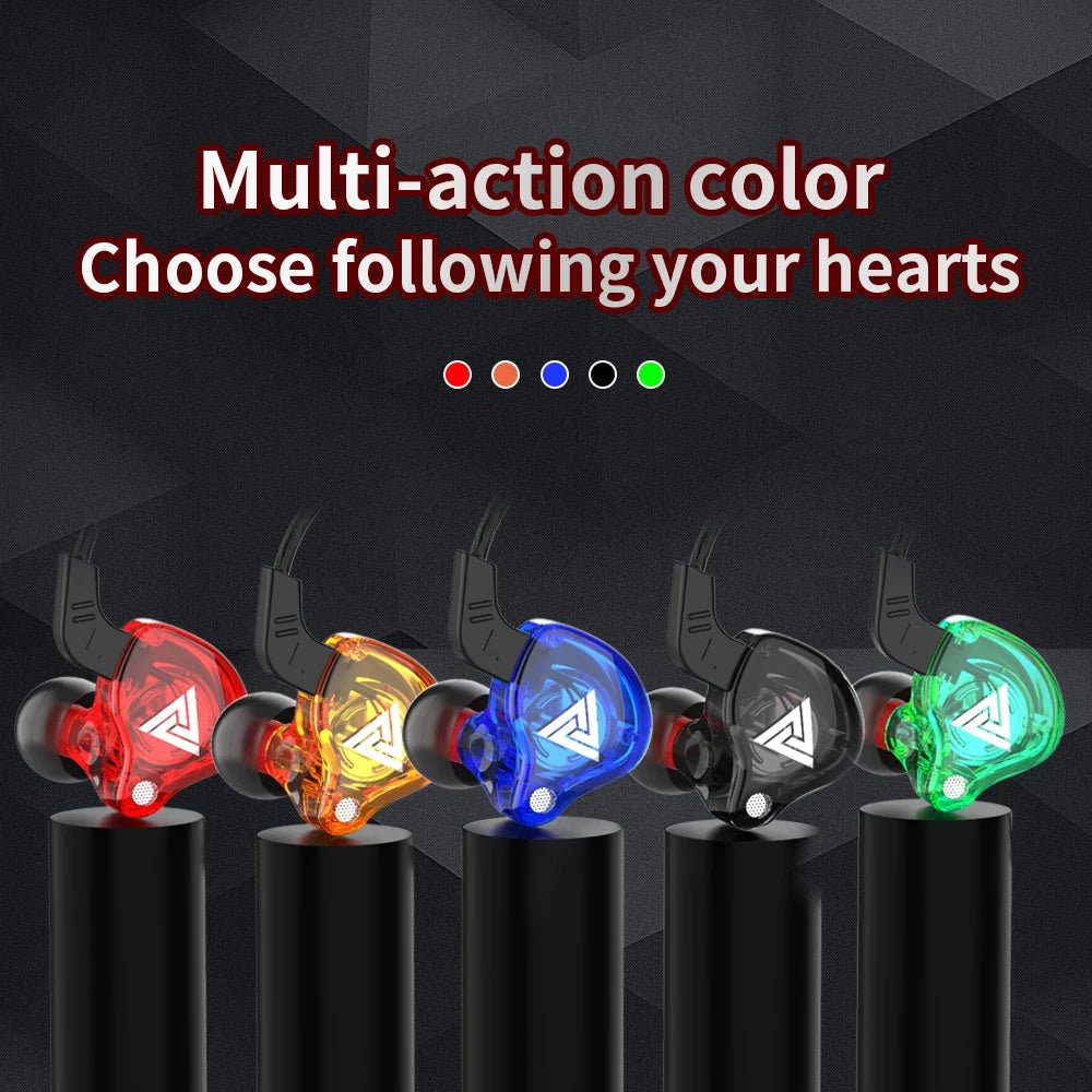 Original QKZ AK6 In Ear Earphone 6 Dynamic Driver Unit Headphone With Mic Stereo Sports HIFI Subwoofer Headset Monitor Earbuds AK6 Red Blue Original QKZ AK6 In Ear Earphone 6 Dynamic Driver Unit Headphone With Mic Stereo Sports HIFI Subwoofer Headset Monitor Earbuds - shop_name