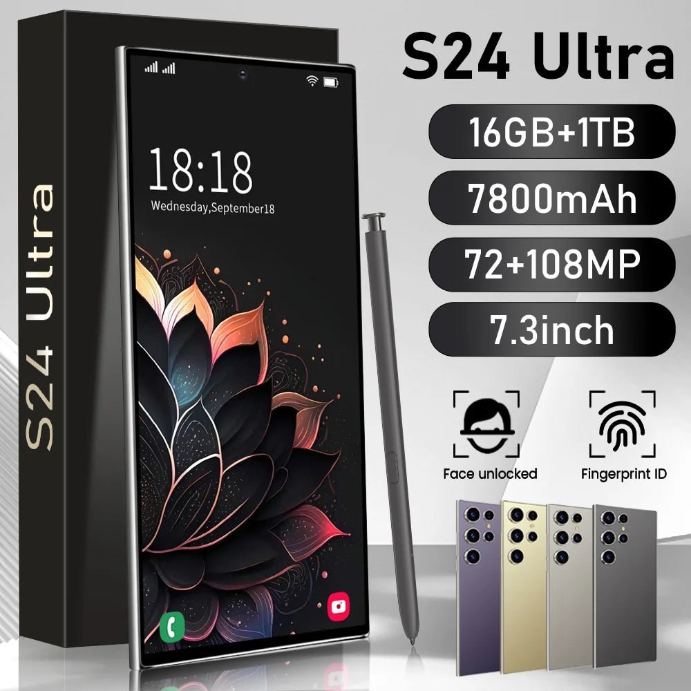 Original S24 Ultra 5G Smartphone Waterproof Mobile Phone with Ultimate Performance and Storage Capacity Purple Original S24 Ultra 5G Smartphone Waterproof Mobile Phone with Ultimate Performance and Storage Capacity - shop_name