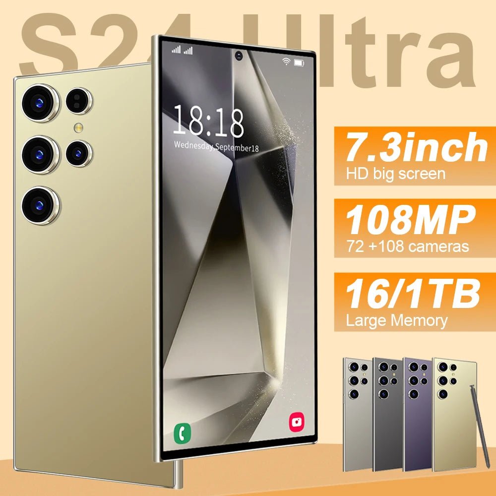 Original S24 Ultra 5G Smartphone Waterproof Mobile Phone with Ultimate Performance and Storage Capacity Purple Original S24 Ultra 5G Smartphone Waterproof Mobile Phone with Ultimate Performance and Storage Capacity - shop_name