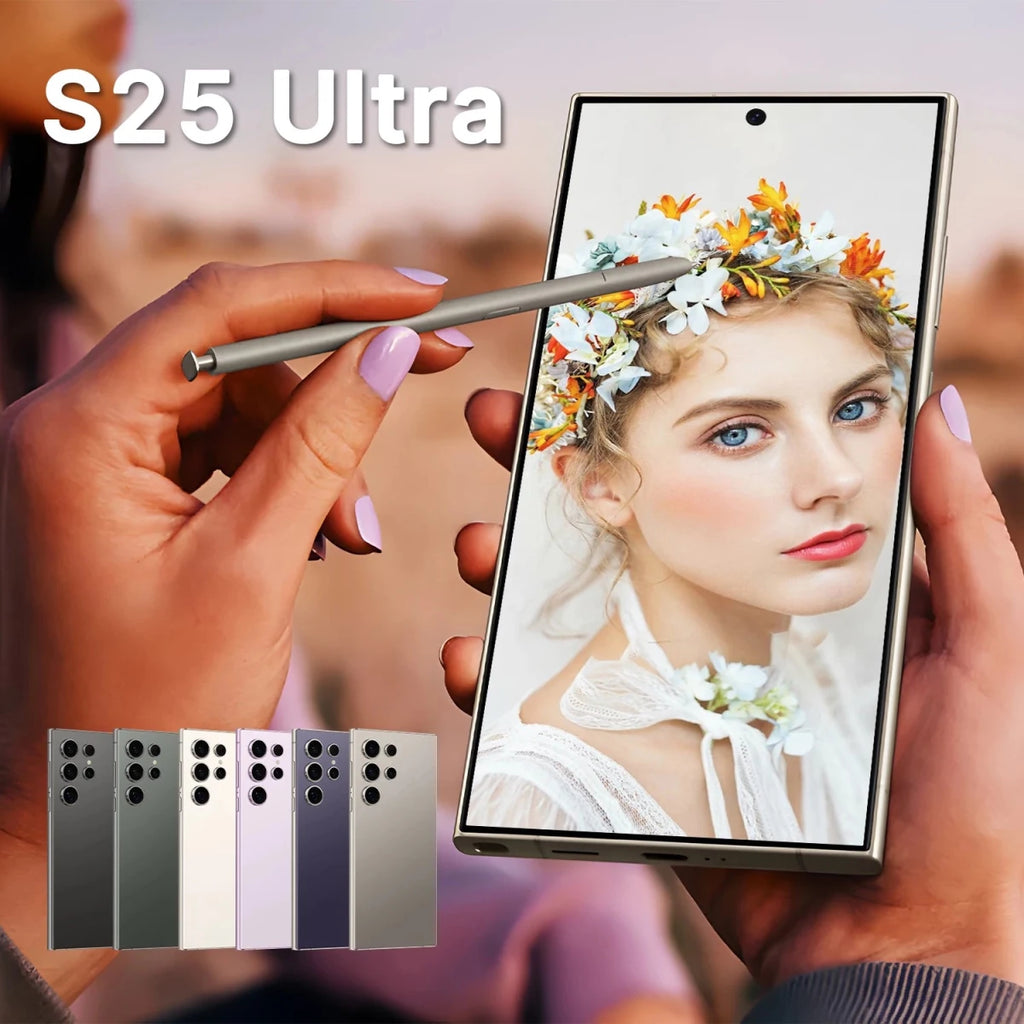 Original S25 Ultra 16GB+1TB Smartphone 7.3inch Unlocked 5G Cellphone Android 15 72+108MP Hd Beauty Camera Mobile Phone Black Original S25 Ultra 16GB+1TB Smartphone 7.3inch Unlocked 5G Cellphone Android 15 72+108MP Hd Beauty Camera Mobile Phone - shop_name