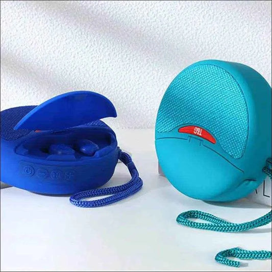 Outdoor Portable Headset Bluetooth Speaker Integrated Wireless 3D Stereo Subwoofer Music Speaker Support TF Card FM Radio - Update Avenue 