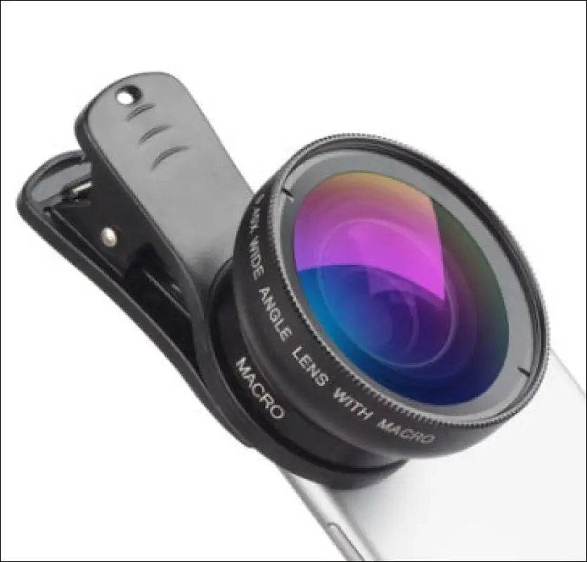 Phone Lens kit 0.45x Super Wide Angle & 12.5x Super Macro Lens HD Camera Lentes - Update Avenue 