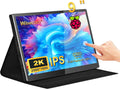 Portable Monitor 9 inch 2K 2560*1600 IPS Touch Screen 73% NTSC USB C HDMI Computer Laptop LCD Monitor for MacBook Phone Xbox PS5 Portable Monitor 9 inch 2K 2560*1600 IPS Touch Screen 73% NTSC USB C HDMI Computer Laptop LCD Monitor for MacBook Phone Xbox PS5 - shop_name