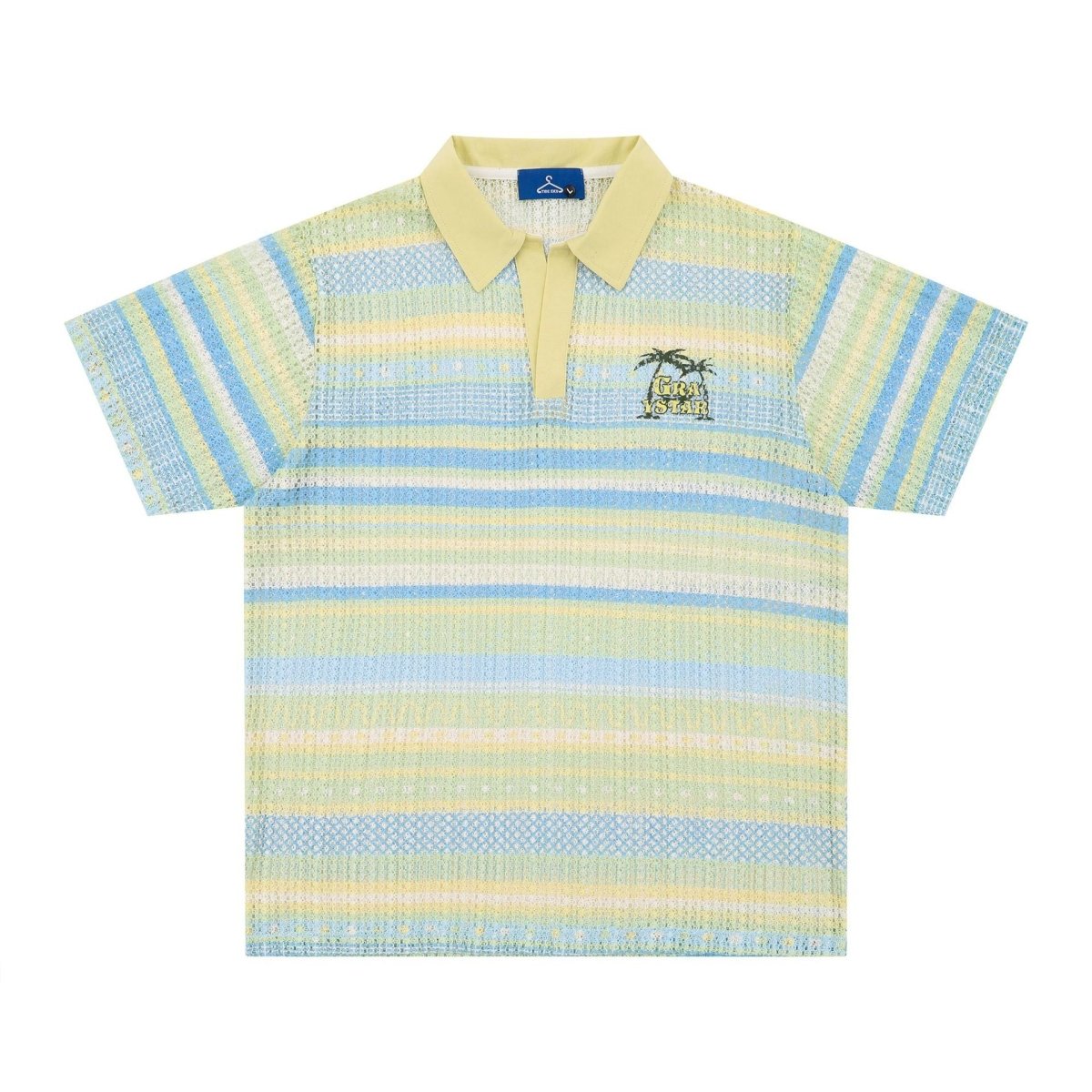 Printed Shirt Loose Leisure All - matching Men's Top Yellow Printed Shirt Loose Leisure All - matching Men's Top - shop_name