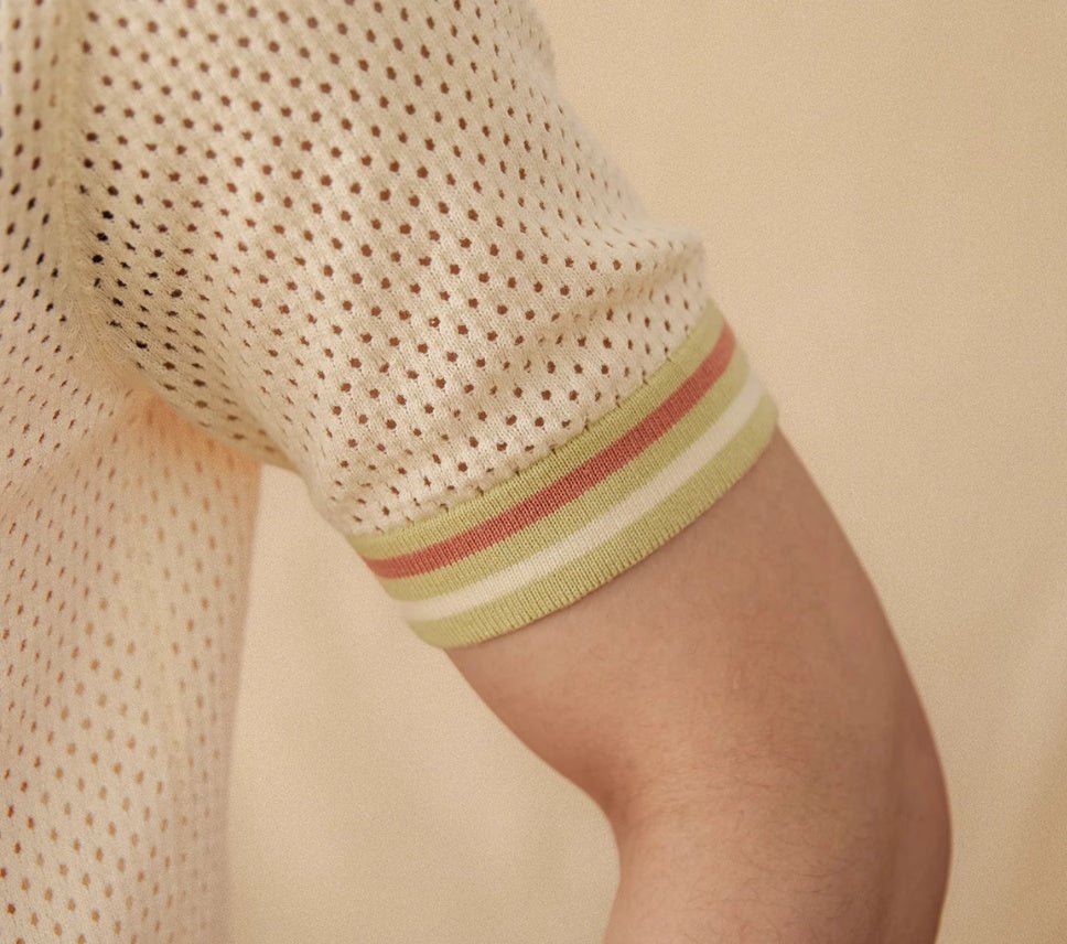 Refreshing Vacation Casual Pure Cotton Hollow Short Sleeve White Refreshing Vacation Casual Pure Cotton Hollow Short Sleeve - shop_name