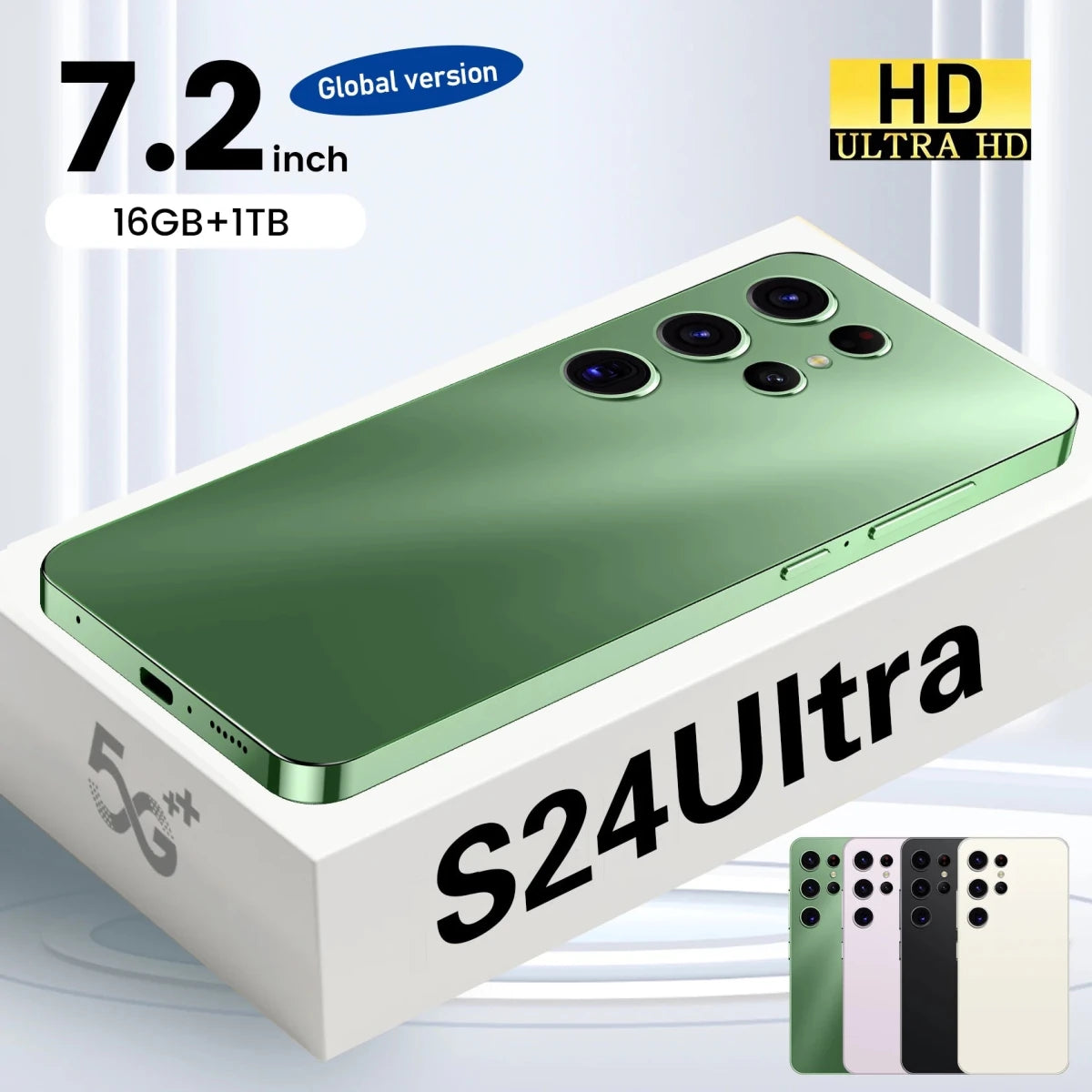 S24 Ultra 12 256gb/512gb Samsun 5G Smartphone Unlocked Mobile Phone Low Price Smartphone Best Selling Green S24 Ultra 12 256gb/512gb Samsun 5G Smartphone Unlocked Mobile Phone Low Price Smartphone Best Selling - shop_name