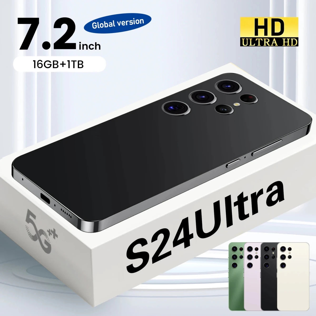 S24 Ultra 12 256gb/512gb Samsun 5G Smartphone Unlocked Mobile Phone Low Price Smartphone Best Selling Black S24 Ultra 12 256gb/512gb Samsun 5G Smartphone Unlocked Mobile Phone Low Price Smartphone Best Selling - shop_name