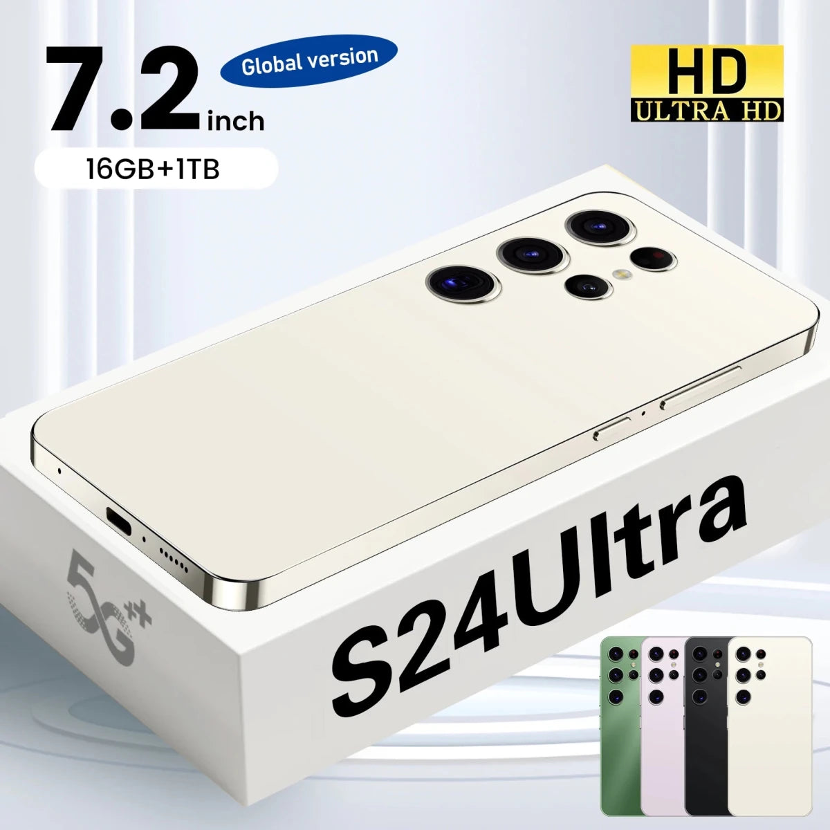 S24 Ultra 12 256gb/512gb Samsun 5G Smartphone Unlocked Mobile Phone Low Price Smartphone Best Selling White S24 Ultra 12 256gb/512gb Samsun 5G Smartphone Unlocked Mobile Phone Low Price Smartphone Best Selling - shop_name