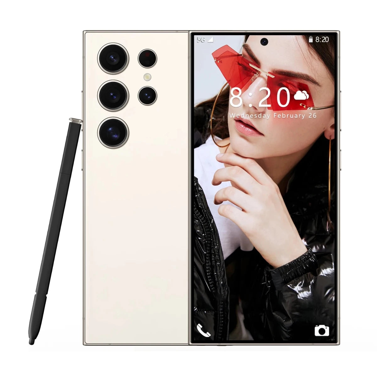 S25 Ultra+ Unlocked 5G Smartphone High Quality Cheap Mobile Phone with 16+1TB Storage Smart 5G OEM LCD Comparable to S24 Ultra White S25 Ultra+ Unlocked 5G Smartphone High Quality Cheap Mobile Phone with 16+1TB Storage Smart 5G OEM LCD Comparable to S24 Ultra - shop_name