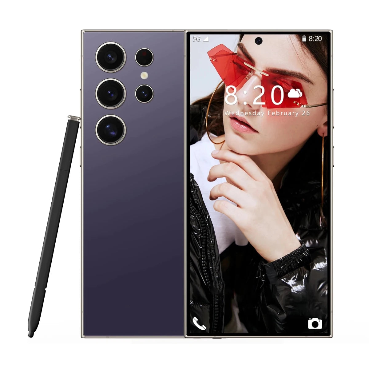 S25 Ultra+ Unlocked 5G Smartphone High Quality Cheap Mobile Phone with 16+1TB Storage Smart 5G OEM LCD Comparable to S24 Ultra Purple S25 Ultra+ Unlocked 5G Smartphone High Quality Cheap Mobile Phone with 16+1TB Storage Smart 5G OEM LCD Comparable to S24 Ultra - shop_name