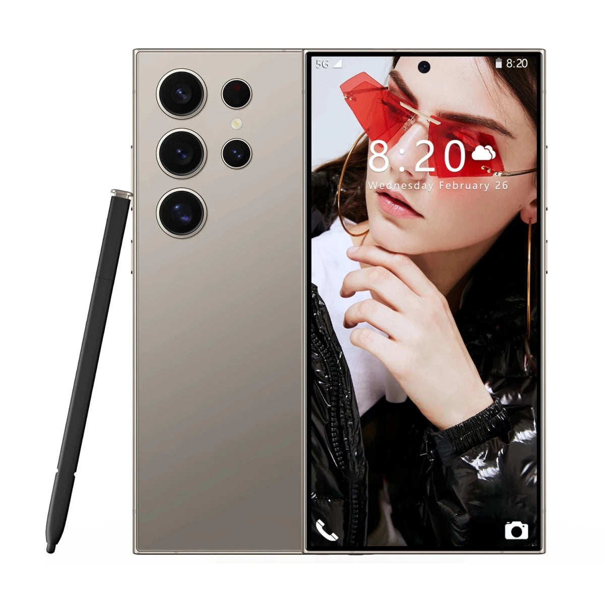 S25 Ultra+ Unlocked 5G Smartphone High Quality Cheap Mobile Phone with 16+1TB Storage Smart 5G OEM LCD Comparable to S24 Ultra Silver S25 Ultra+ Unlocked 5G Smartphone High Quality Cheap Mobile Phone with 16+1TB Storage Smart 5G OEM LCD Comparable to S24 Ultra - shop_name