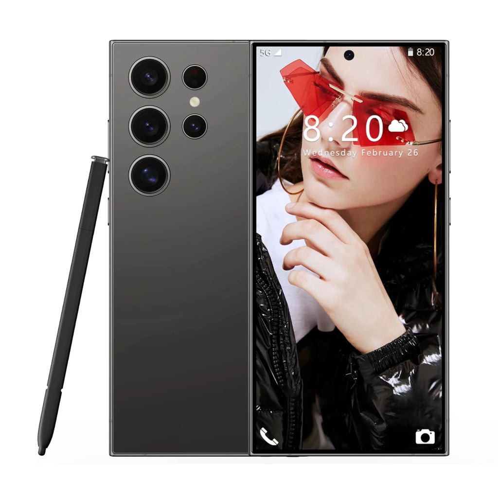 S25 Ultra+ Unlocked 5G Smartphone High Quality Cheap Mobile Phone with 16+1TB Storage Smart 5G OEM LCD Comparable to S24 Ultra Black S25 Ultra+ Unlocked 5G Smartphone High Quality Cheap Mobile Phone with 16+1TB Storage Smart 5G OEM LCD Comparable to S24 Ultra - shop_name