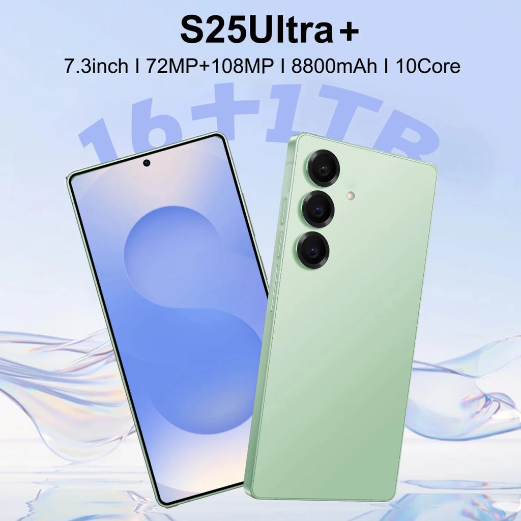 S25Ultra+ 5G Mobile Phone: HighEnd Unlocking Superior HD Camera Spacious Screen Dual SIM Black S25Ultra+ 5G Mobile Phone: HighEnd Unlocking Superior HD Camera Spacious Screen Dual SIM - shop_name