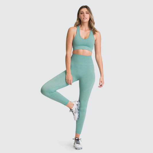 Seamless Gym Set Nylon Woman Sportswear - Update Avenue 