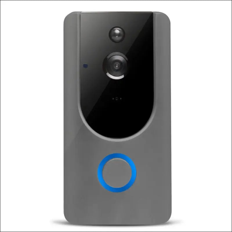 Smart WiFi Video Doorbell Camera Visual Intercom With Chime Night Vision IP Door Bell Wireless Security Camera - Update Avenue 