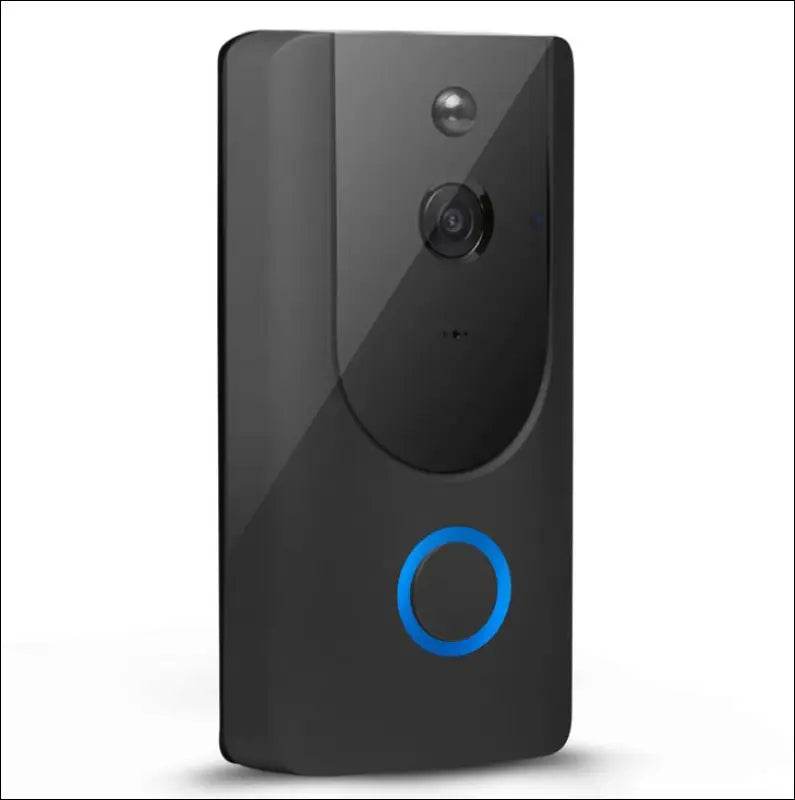 Smart WiFi Video Doorbell Camera Visual Intercom With Chime Night Vision IP Door Bell Wireless Security Camera - Update Avenue 