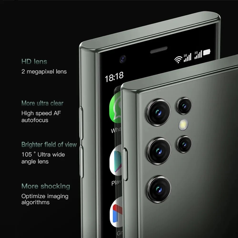 SOYES S23 Pro Mini Smart Mobile Phone 3.0 Inch Android 8.1 Smartphone 2GB RAM+16GB ROM Dual SIM 3G Cellphones Black SOYES S23 Pro Mini Smart Mobile Phone 3.0 Inch Android 8.1 Smartphone 2GB RAM+16GB ROM Dual SIM 3G Cellphones - shop_name