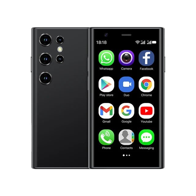 SOYES S23 Pro Mini Smart Mobile Phone 3.0 Inch Android 8.1 Smartphone 2GB RAM+16GB ROM Dual SIM 3G Cellphones Black SOYES S23 Pro Mini Smart Mobile Phone 3.0 Inch Android 8.1 Smartphone 2GB RAM+16GB ROM Dual SIM 3G Cellphones - shop_name