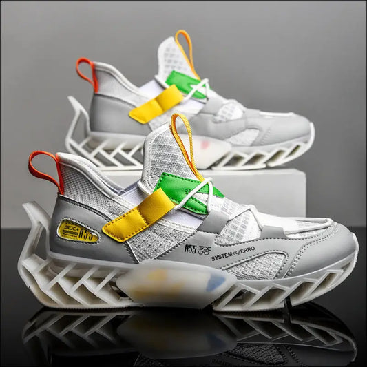 Spring Men's Shoes New Blade Shoes Men's Trendy Shoes Shock Absorption Running Shoes Summer Breathable Sports Shoes One Generation - Update Avenue 