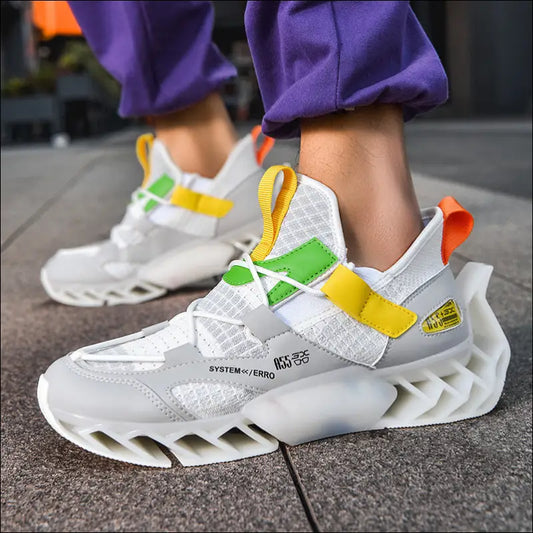 Spring Men's Shoes New Blade Shoes Men's Trendy Shoes Shock Absorption Running Shoes Summer Breathable Sports Shoes One Generation - Update Avenue 