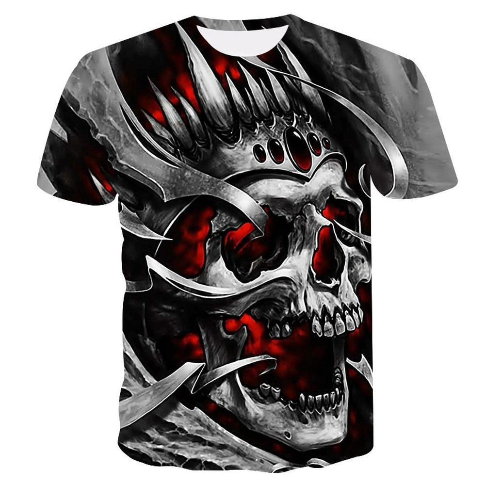 Summer 3D Digital Printing Men's And Women's Loose Short - sleeved T-shirt T29409 Summer 3D Digital Printing Men's And Women's Loose Short - sleeved T-shirt - shop_name