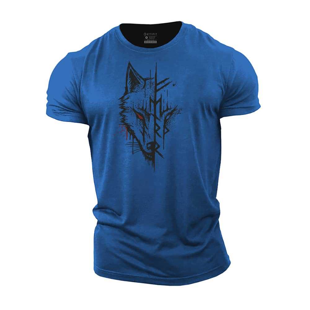 Summer Digital Printing Men's T-shirt Sapphire Blue Summer Digital Printing Men's T-shirt - shop_name