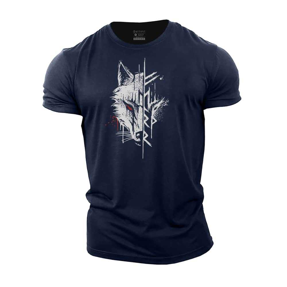 Summer Digital Printing Men's T-shirt Navy Blue Summer Digital Printing Men's T-shirt - shop_name