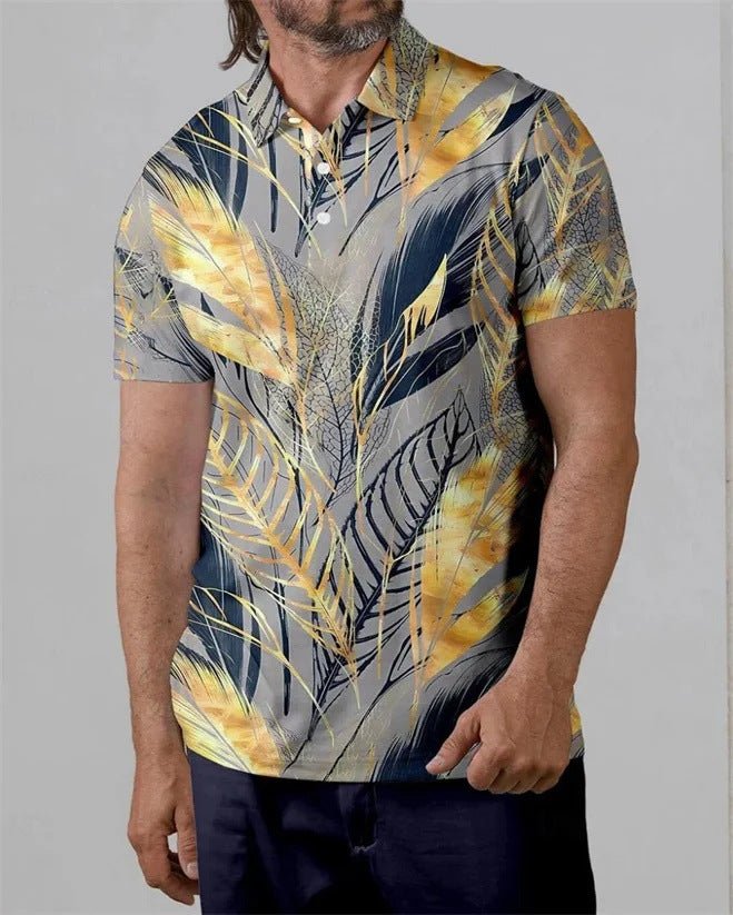 Summer Men's Daily Casual Trend Short Sleeve BMPLD61 Summer Men's Daily Casual Trend Short Sleeve - shop_name